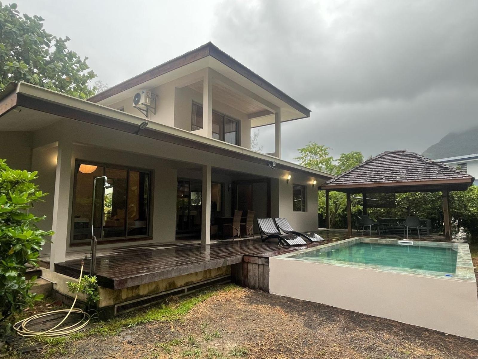 Moorea Temae Villa Walking Dist Beach And Golf Экстерьер фото